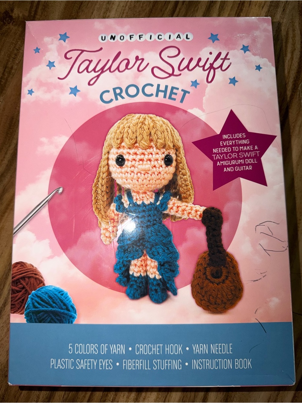 Unofficial Taylor Swift Crochet Amigurumi Doll Kit